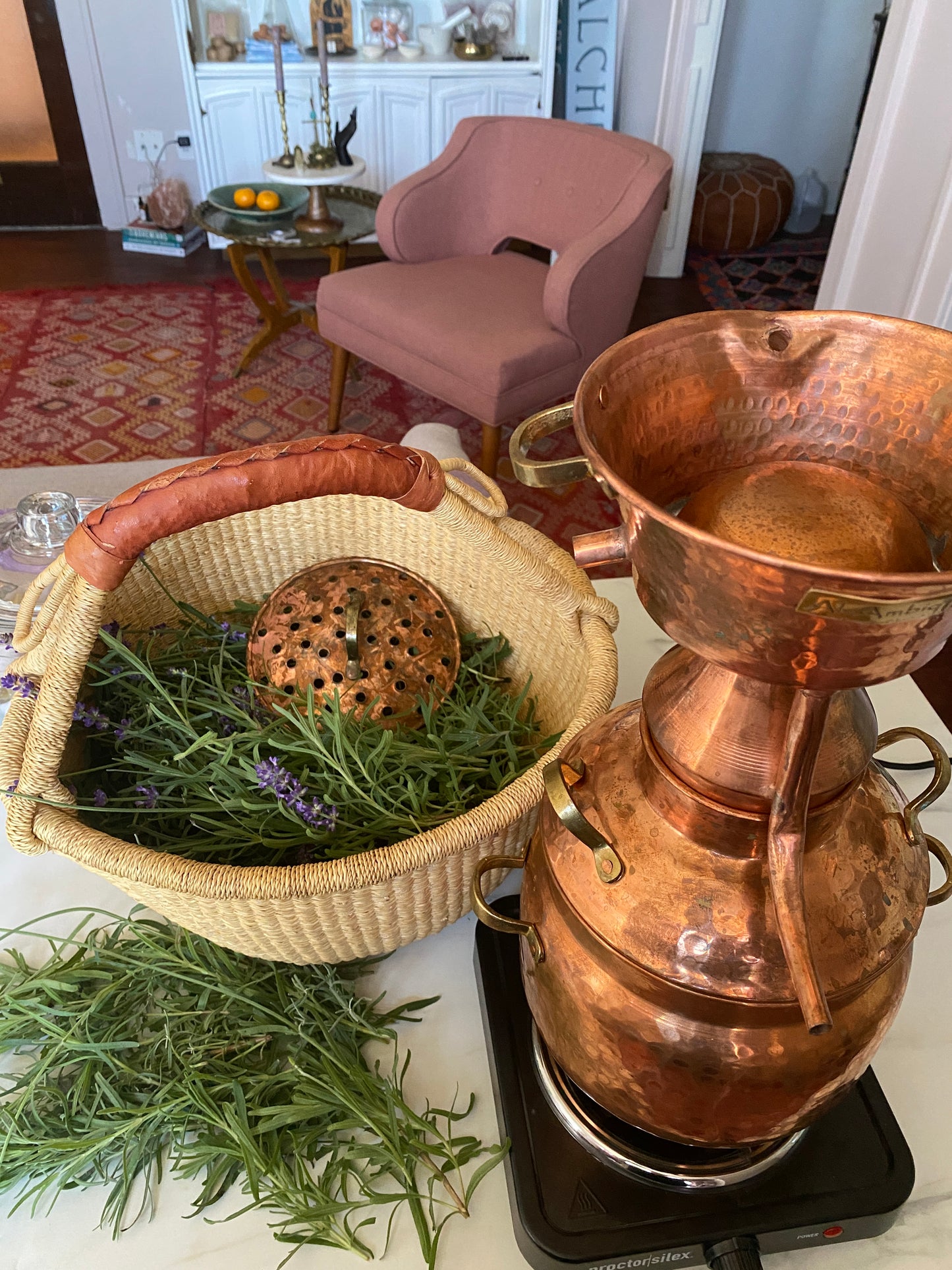 Distilling Workshop with Monique from Alchemy Slowliving Studios, Saturday November 11th @ 10:00 am