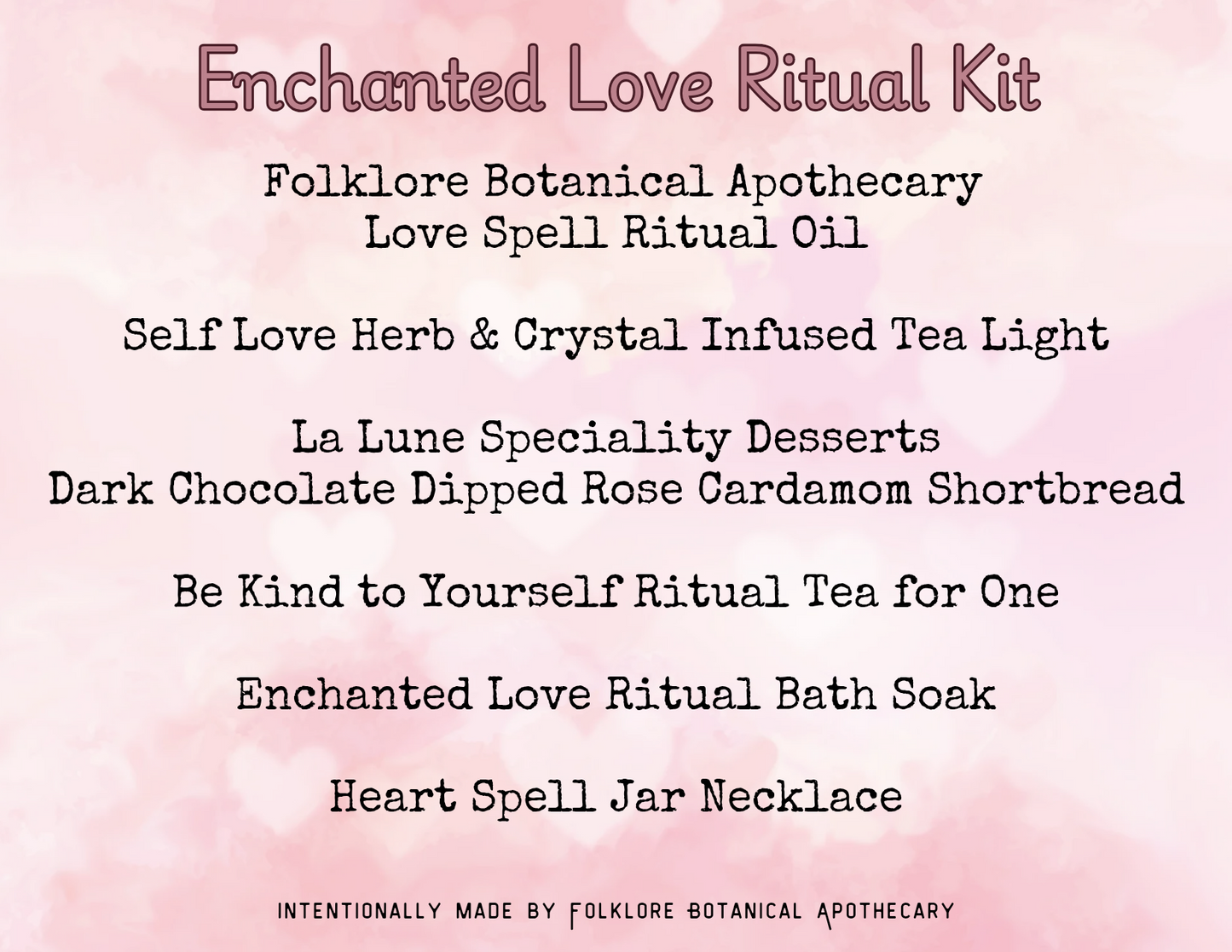 Enchanted Love Ritual Kit Pre-Order.